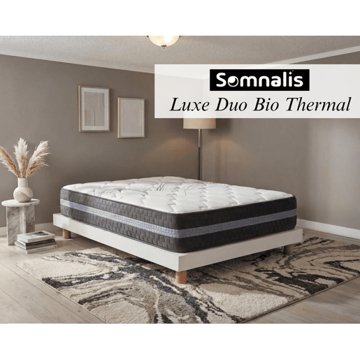 Colchão viscogel DUO BIO THERMAL 200x200cm SOMNALIS 31cm Colchão viscogel DUO BIO THERMAL 200x200cm SOMNALIS 31cm