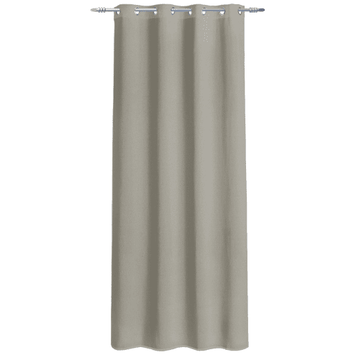 Cortina GRETA 140x245cm cor taupe