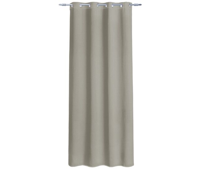 Cortina greta 140x245cm color topo