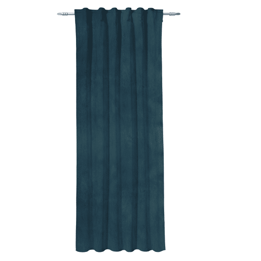 Cortina NANTES 140x245cm cor azul