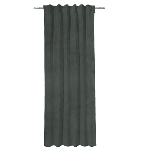 Cortina NANTES 140x245cm cor antracite Cortina NANTES 140x245cm cor antracite