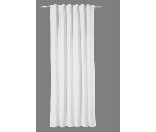 Cortina preston 140x245cm color blanco