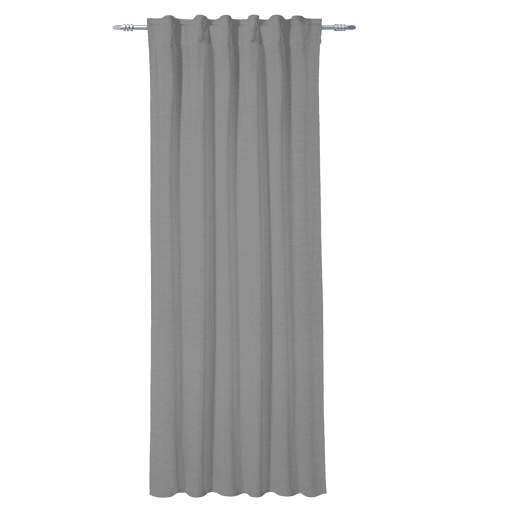 Cortina PRESTON 140x245cm cor prata