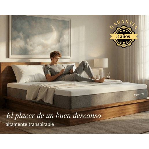 Colchão visco luxe desenfundable MOON PRO 160x200cm SOMNALIS Colchão visco luxe desenfundable MOON PRO 160x200cm SOMNALIS