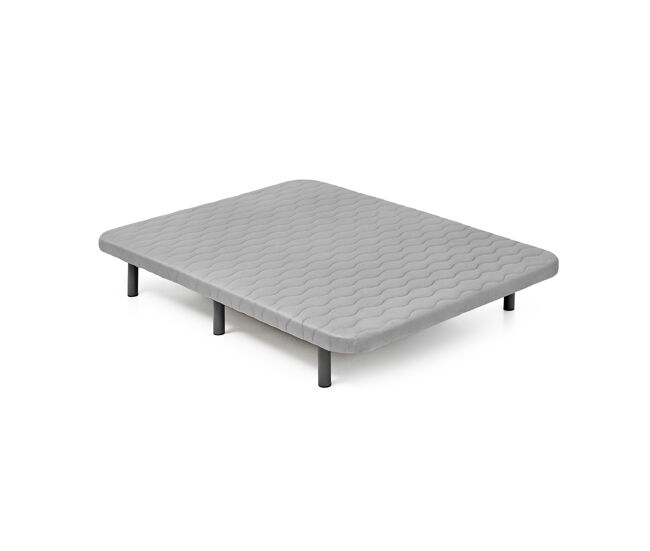 Base modelo titan en color gris 90x200cm