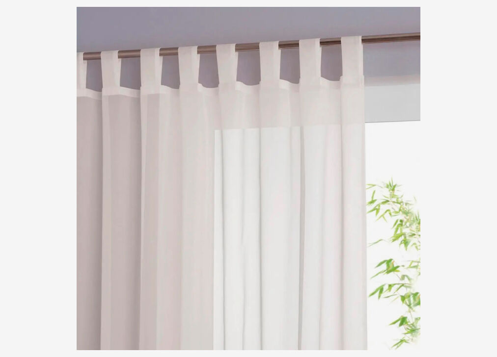 Visillo trabillas CRISTAL