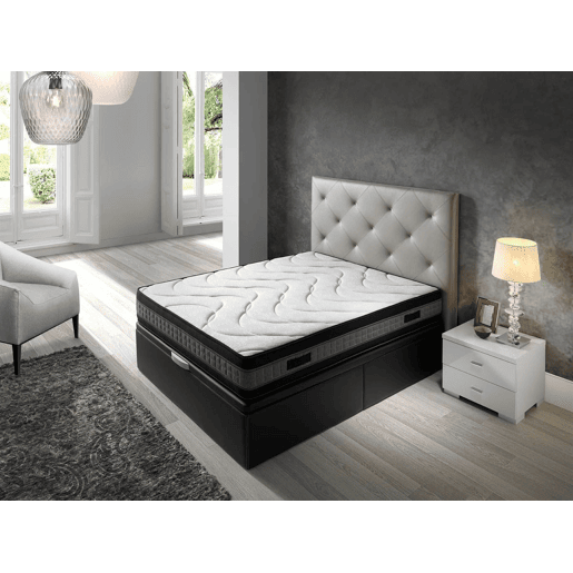 Colchão enrolado de foam e viscoelástica SUMMER SET PLUS 90x190cm