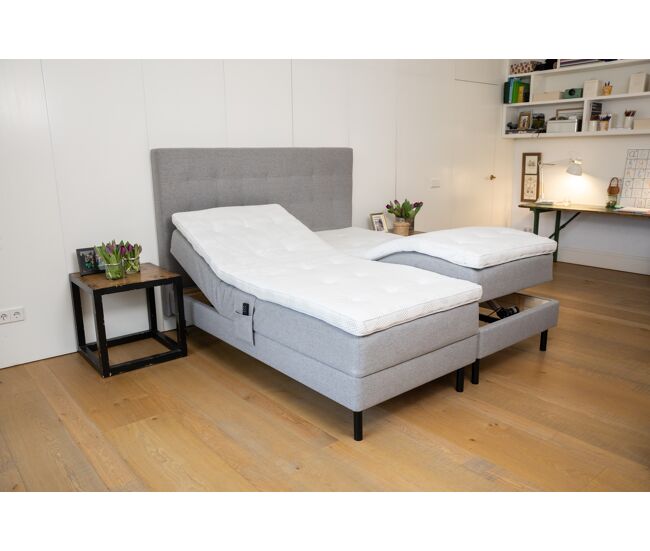 Cama ajustable boxspring 180x200cm victoria beds of sweden