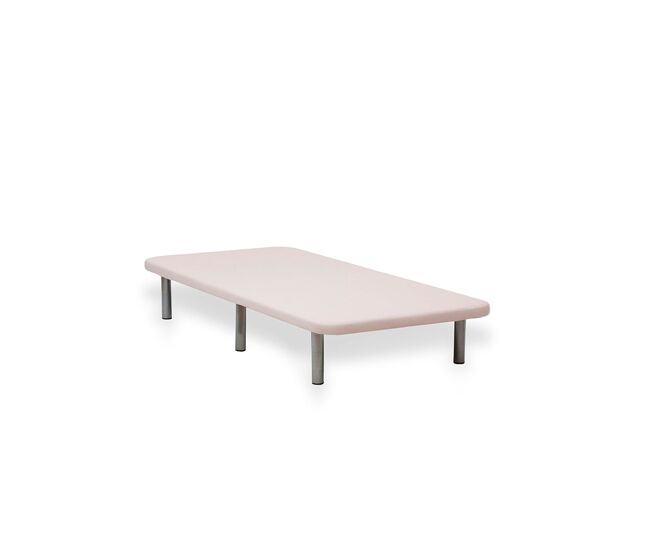 Base de cama tapizada 3d beige 135x190cm