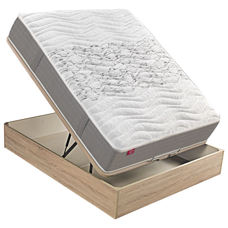 Colchón SKYLIGHT 8K PIKOLIN espuma Adaptex con canapé gratis Pikolin color natural