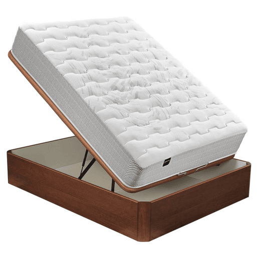 Colchão PEGASUS 8K BULTEX material celular com sommier cerejeira 150x190cm