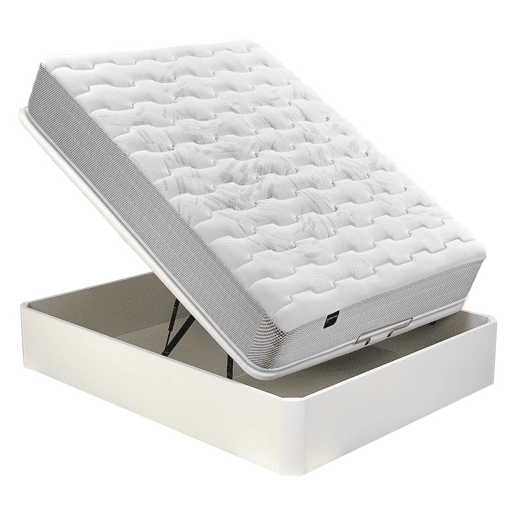 Colchão PEGASUS 8K BULTEX material celular com sommier branco 140x190cm