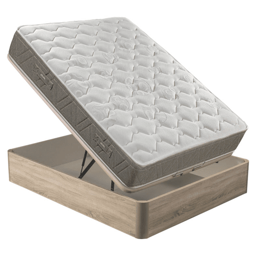 Colchão POCKETLIGHT 8K PIKOLIN molas ensacadas Adapt-Tech com sommier natural 140x190cm