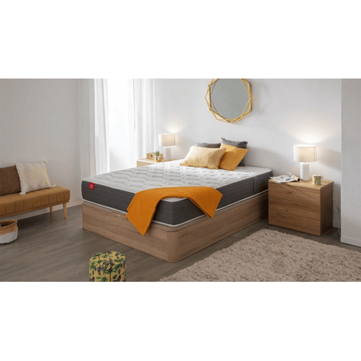 Colchão DREAMLIGHT 8K PIKOLIN molas fio contínuo Normablock com sommier britania 160x200cm