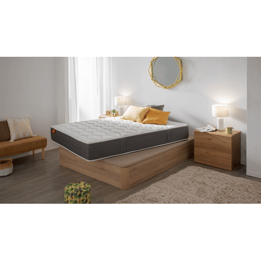 Colchão DREAMLIGHT 8K PIKOLIN molas fio contínuo Normablock com sommier britania 160x200cm
