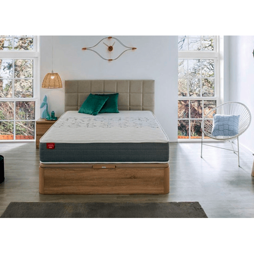 Colchão SKYLIGHT 8 K PIKOLIN espuma Adaptex com sommier glaciar 90x190cm