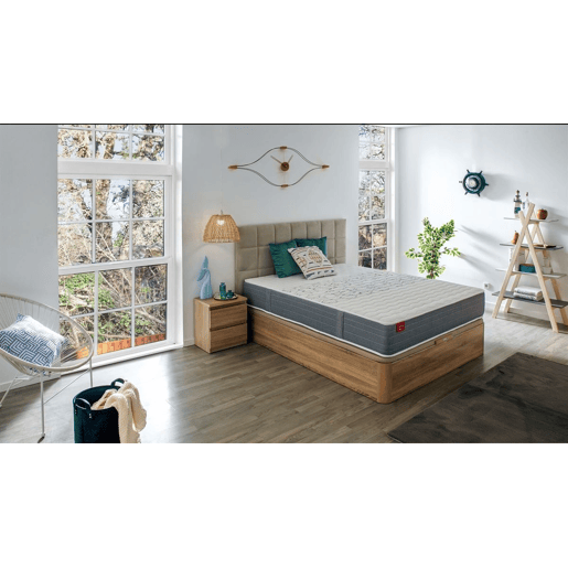 Colchão SKYLIGHT 8 K PIKOLIN espuma Adaptex com sommier glaciar 90x190cm