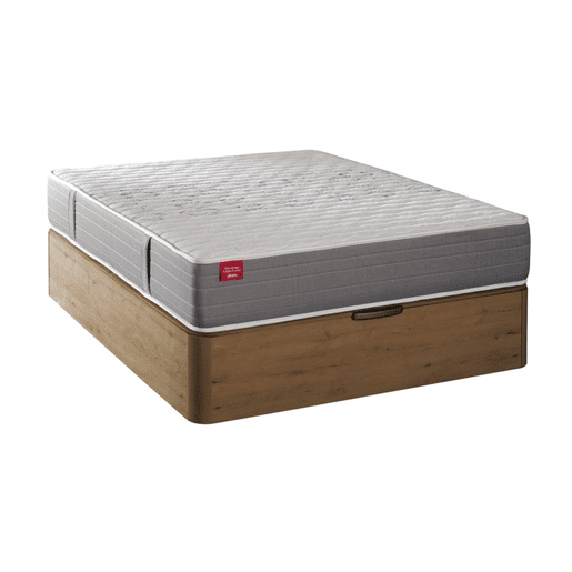 Colchão SKYLIGHT 8 K PIKOLIN espuma Adaptex com sommier natural 180x200cm
