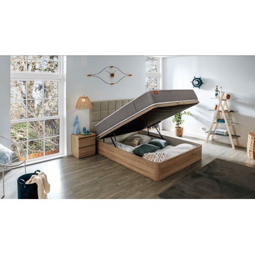 Colchão SKYLIGHT 8 K PIKOLIN espuma Adaptex com sommier natural 180x200cm