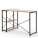 Mesa de escritorio Juani 2 estantes negro Mesa de escritorio Juani 2 estantes negro Negro