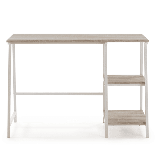 Mesa de escrita Lisboa Branco, 105 x 47 x 75 cm