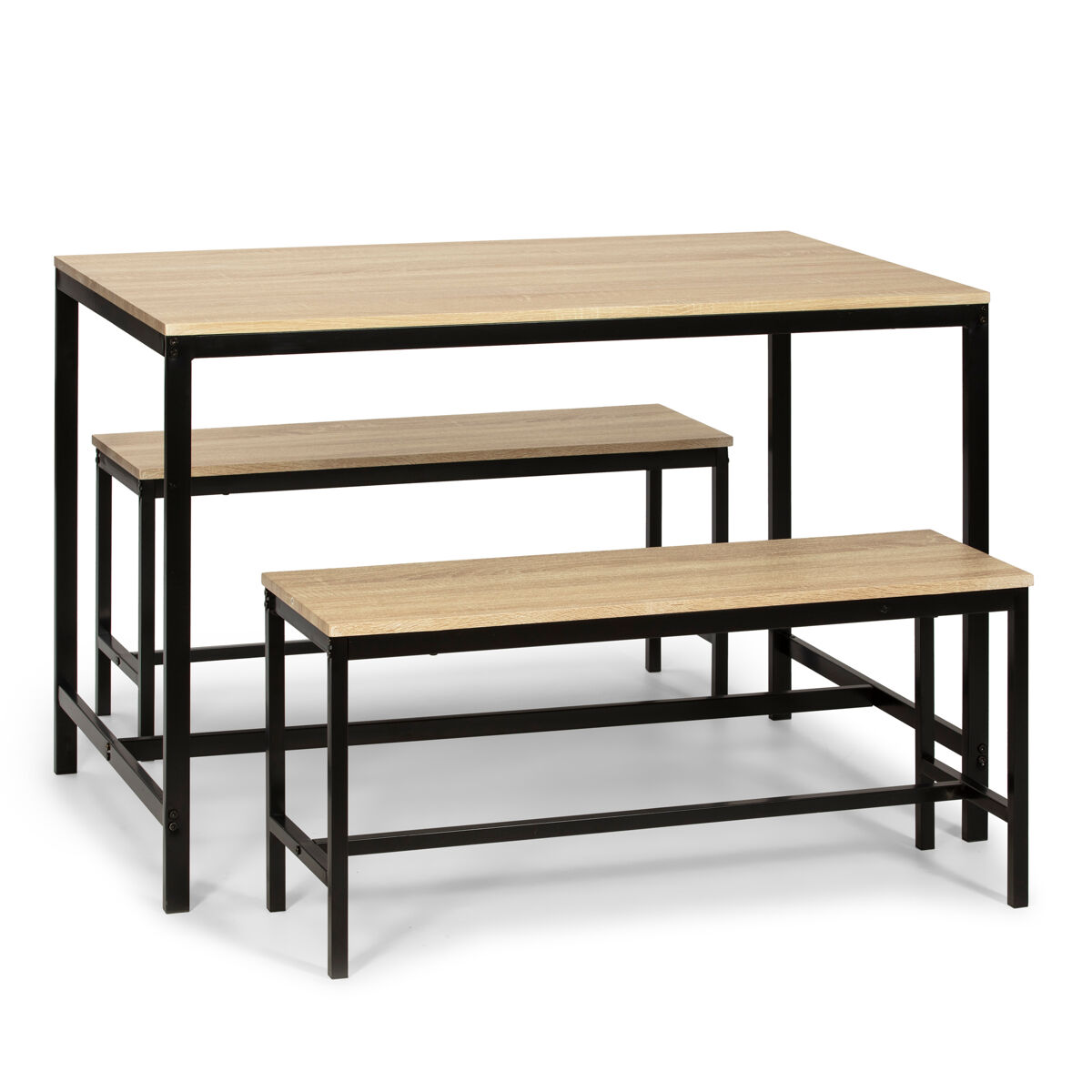 Conjunto Mesa y 2 Bancos Lisboa