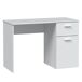 Mesa de escritorio Huelva 1 puerta 1 cajón blanco Mesa de escritorio Huelva 1 puerta 1 cajón blanco Blanco