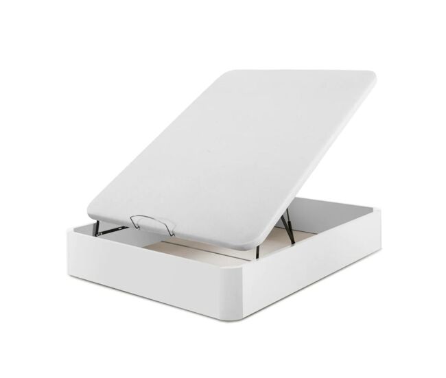 Canape madera alta resistencia blanco 135x200 cm