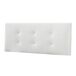 Cabecero tapizado Carla 160x60 cm 140 Cabecero tapizado Carla 160x60 cm 140 Blanco