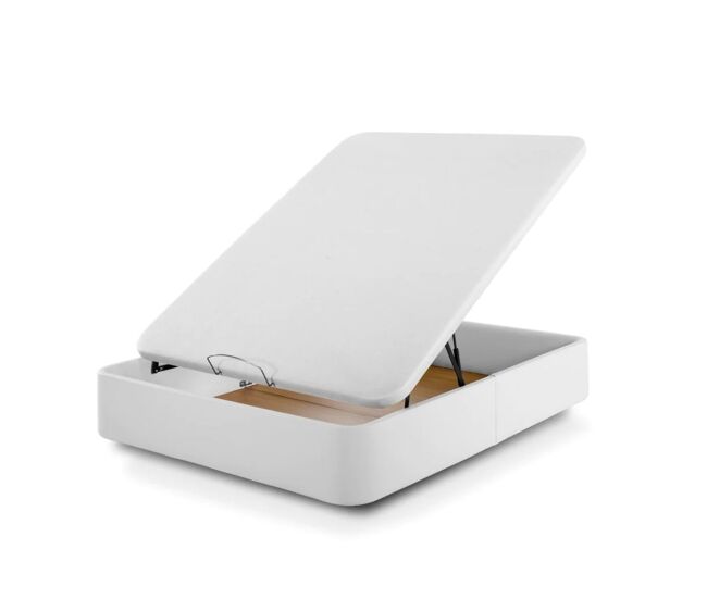 Bezen canapé polipiel deluxe | color blanco | 35 cm de alto | tapizados en polipiel | 80x180 cm