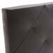 Cabecero tapizado Rombo 150x115 cm 160 Cabecero tapizado Rombo 150x115 cm 160 Chocolate