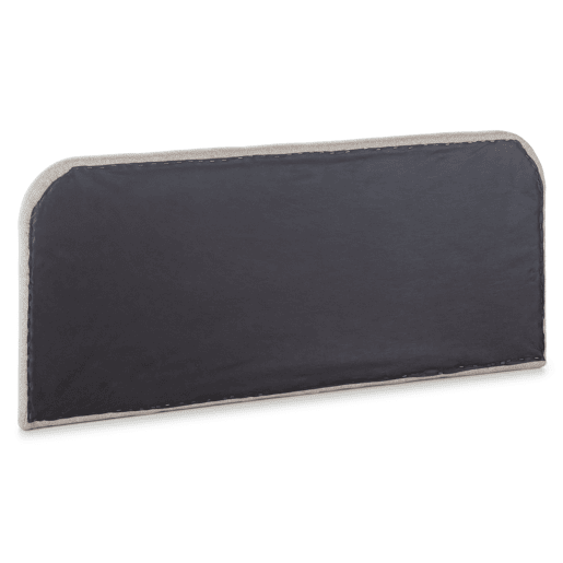 Cabeceira Estofada Saona 160x60 cm Bege, Almofadada com Espuma, Botões Acolchoados, 8 cm de Espessura, Inclui Ferragens para Pendurar