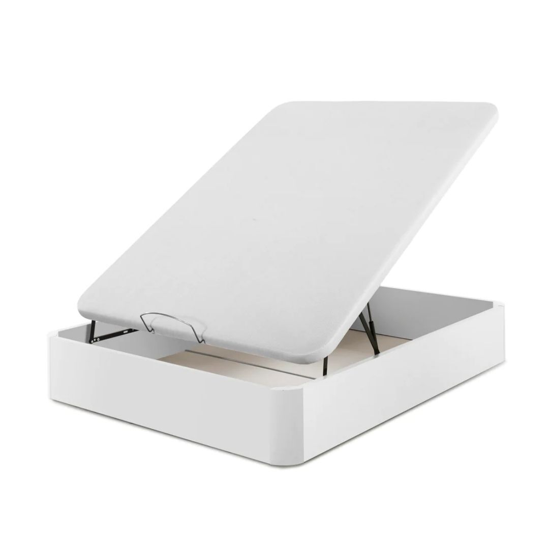 Canape madera alta resistencia blanco 140x200 cm