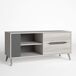Mueble TV Orly 1 Puerta y 2 cajones Roble Claro/Gris Mueble TV Orly 1 Puerta y 2 cajones Roble Claro/Gris Gris