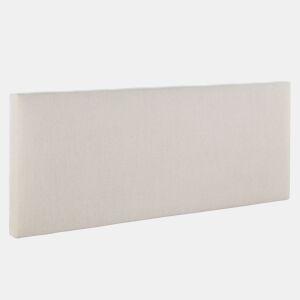 Tagomago Cabeceira Estofada 160x60 cm em Linho Natural, Acolchoada com Espuma, 8 cm de Espessura, Inclui Ferragens para Pendurar