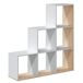 Estantería Librería Estela Color Blanco/Roble Estantería Librería Estela Color Blanco/Roble Blanco
