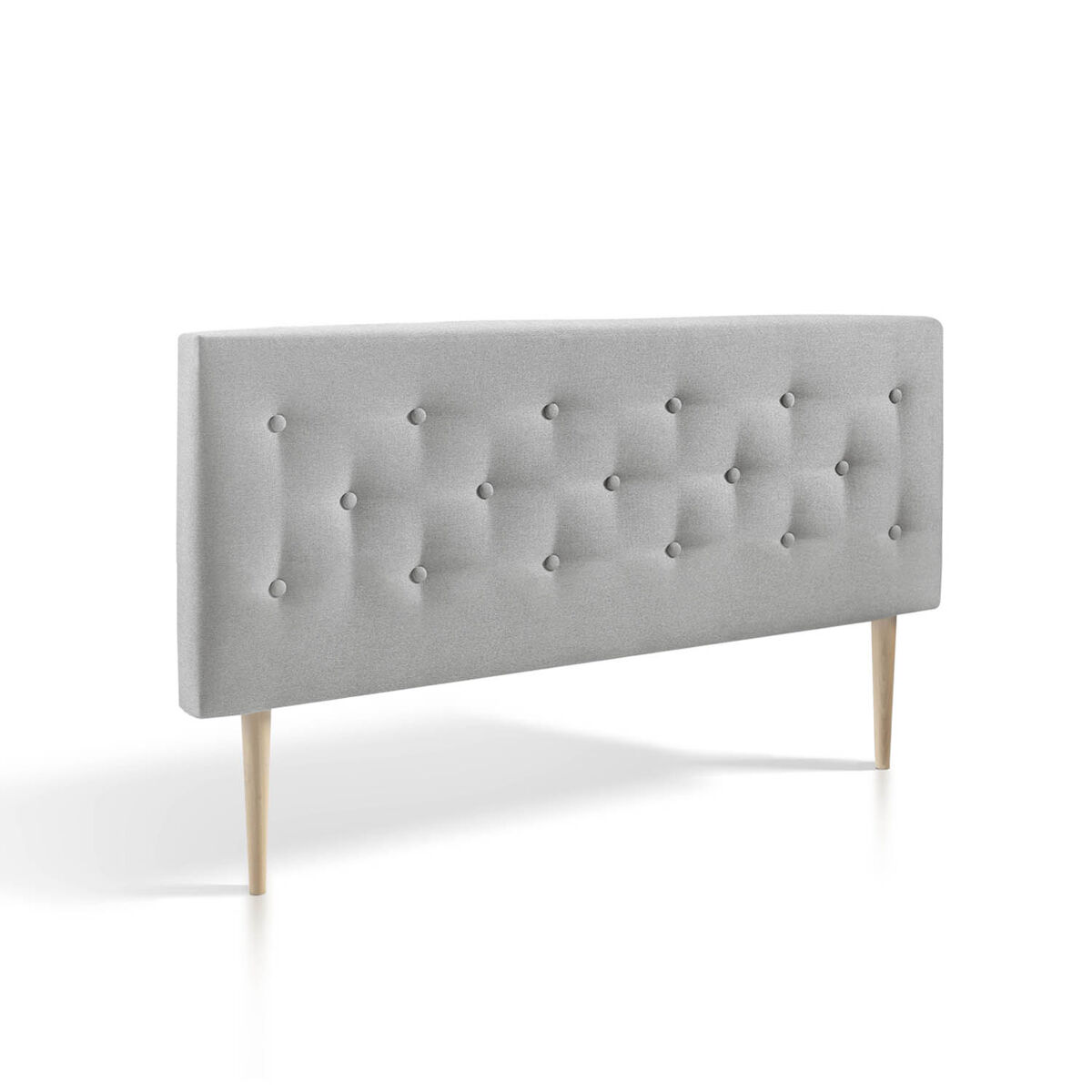 Cabecero tapizado Oslo Gris 150