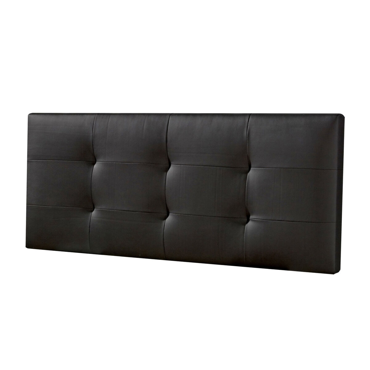 Cabecero tapizado Carla 160x60 cm 140 Negro