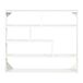 Estantería de Pared HOMCOM, oficina - muebles de oficina 94 Estantería de Pared HOMCOM, oficina - muebles de oficina 94 Blanco