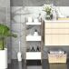 Estantería de Baño MDF, Bambú HOMCOM, hogar - baño 275 Estantería de Baño MDF, Bambú HOMCOM, hogar - baño 275 Multicolor