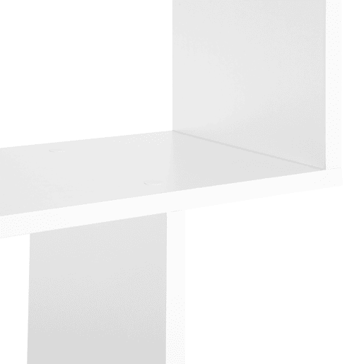 HOMCOM Estante para Livros Moderna Estante com 6 Prateleiras para Sala de Jantar Sala de Estar Estúdio 80x23x192 cm Branco