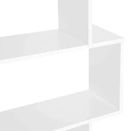 HOMCOM Estante para Livros Moderna Estante com 6 Prateleiras para Sala de Jantar Sala de Estar Estúdio 80x23x192 cm Branco
