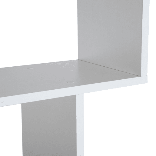 HOMCOM Estante para Livros Moderna Estante com 6 Prateleiras para Sala de Jantar Sala de Estar Estúdio 80x23x192 cm Branco