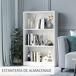 Estantería HOMCOM, oficina - muebles de oficina 62 Estantería HOMCOM, oficina - muebles de oficina 62 Blanco