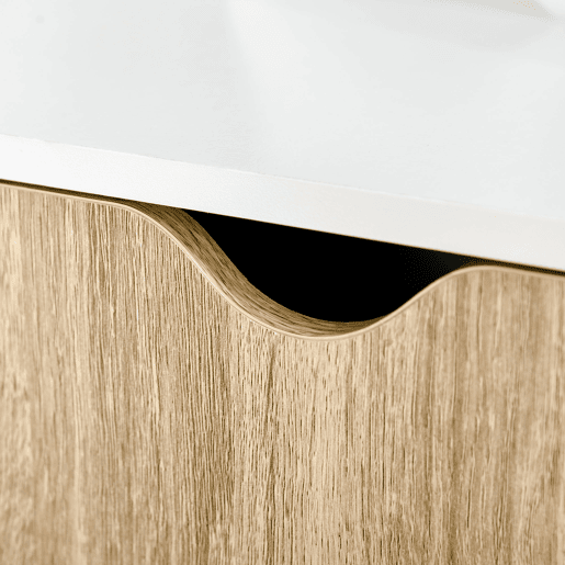 HOMCOM Estante em Forma de Escada de Madeira com 3 Prateleiras e 1 Armário Estante de Estilo Nórdico Moderno 60x40x171cm Carvalho e Branco HOMCOM Estante em Forma de Escada de Madeira com 3 Prateleiras e 1 Armário Estante de Estilo Nórdico Moderno 60x40x171cm Carvalho e Branco