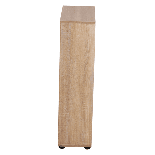HOMCOM Sapateira de Madeira com Prateleiras Armário para Sapatos de Entrada Corredor Organizador de Sapatos Organizador Multifuncional de Armazenamento 101,5x25,5x98cm Madeira