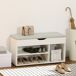 Banco Zapatero HOMCOM, hogar - muebles de recibidor 80 Banco Zapatero HOMCOM, hogar - muebles de recibidor 80 Blanco