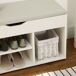 Banco Zapatero HOMCOM, hogar - muebles de recibidor 80 Banco Zapatero HOMCOM, hogar - muebles de recibidor 80 Blanco