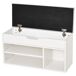 Banco Zapatero HOMCOM, hogar - muebles de recibidor 80 Banco Zapatero HOMCOM, hogar - muebles de recibidor 80 Blanco