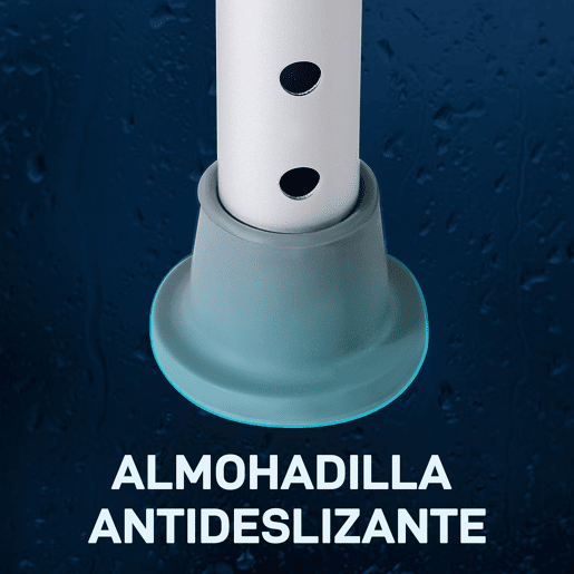 HOMCOM Banco de Duche Banco de Segurança para Duche com Altura Ajustável 32,2x41x35,5-54cm Branco